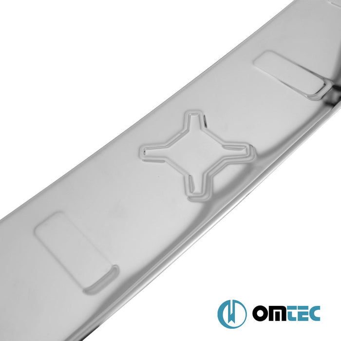 Arka Tampon Eşiği Paslanmaz Çelik (Siyah) - Jeep Renegade - SUV BU - (2015 - )