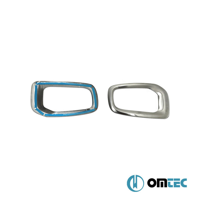 Sis Farı Çerçevesi 2 Prç. P.Çelik (Taşlı) - Jeep Renegade - SUV BU PRE - FL - (2015 - 2019)