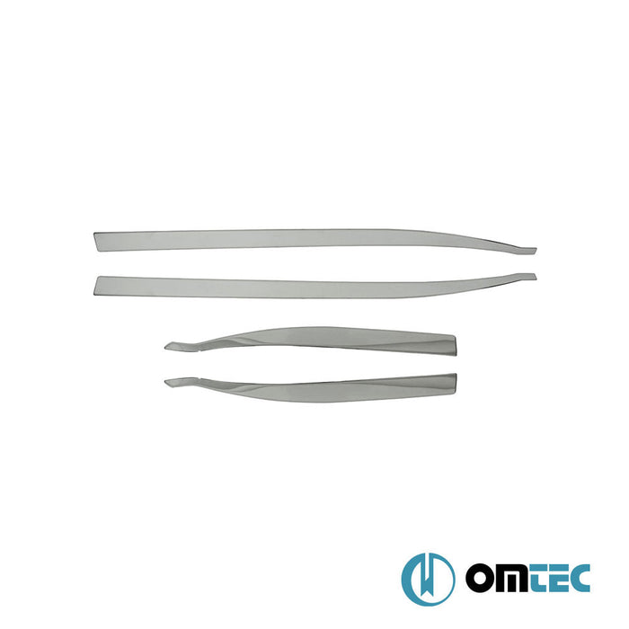 Yan Kapı Çıtası 4 Prç. Paslanmaz Çelik (Parlak) - Jeep Renegade - SUV BU - (2015 - )