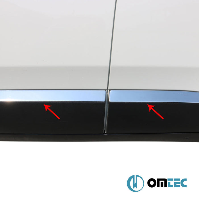 Yan Kapı Çıtası 4 Prç. Paslanmaz Çelik (Parlak) - Jeep Renegade - SUV BU - (2015 - )