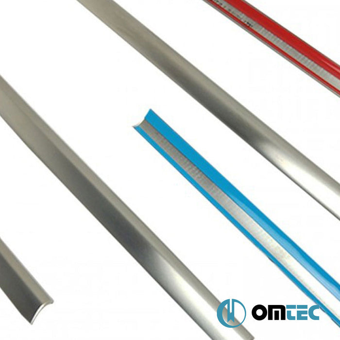 Cam Çıtası 6 Prç. Paslanmaz Çelik (Taşlı) - Jeep Renegade - SUV BU - (2015 - )