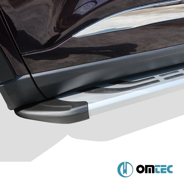 Yan Basamak (FABA - Gri) 2 Prç. - Chery Tiggo 8 Pro - SUV I - (2022 - )