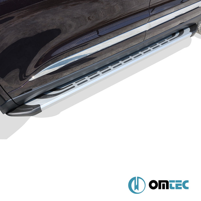 Yan Basamak (FABA - Gri) 2 Prç. - Chery Tiggo 8 Pro - SUV I - (2022 - )