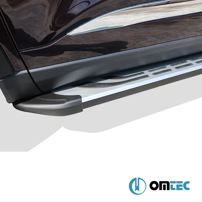 Yan Basamak (FABA - Gri - Siyah) 2 Prç. - Chery Tiggo 8 Pro - SUV I - (2022 - )