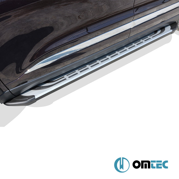 Yan Basamak (FABA - Gri - Siyah) 2 Prç. - Chery Tiggo 8 Pro - SUV I - (2022 - )