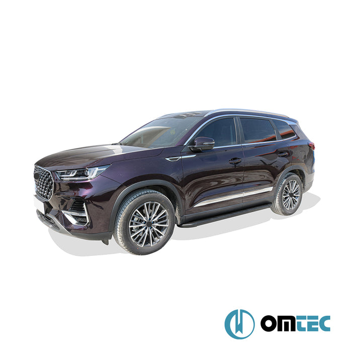 Yan Basamak (APA - Siyah) 2 Prç. - Chery Tiggo 8 Pro - SUV I - (2022 - )