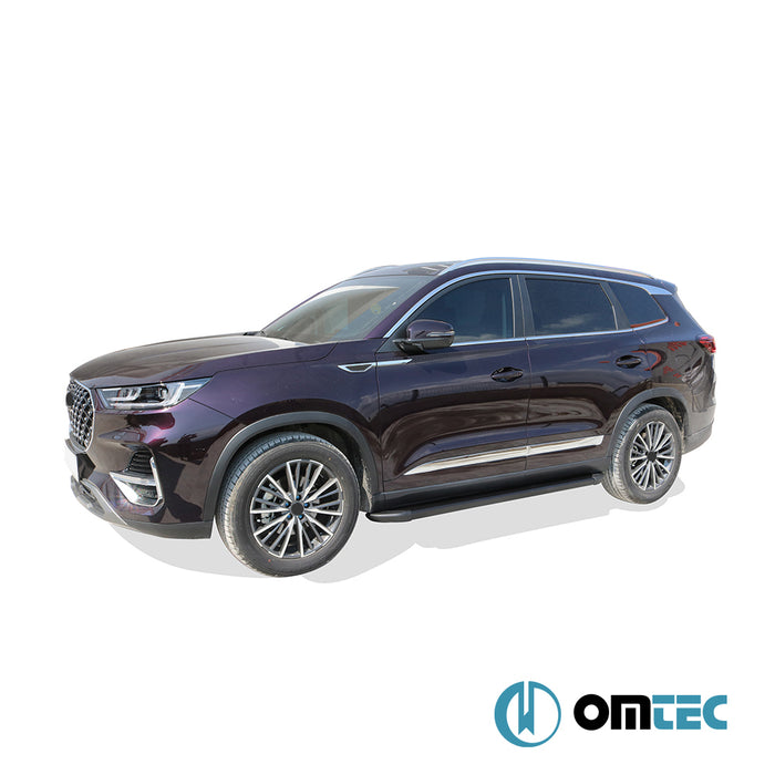 Yan Basamak (OPA - Siyah) 2 Prç. - Chery Tiggo 8 Pro - SUV I - (2022 - )