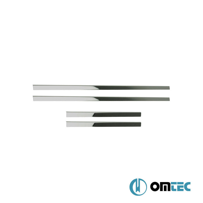 Cam Çıtası 4 Prç. Paslanmaz Çelik (Parlak) - Nissan Skystar - PK D22 - (1997 - 2004)