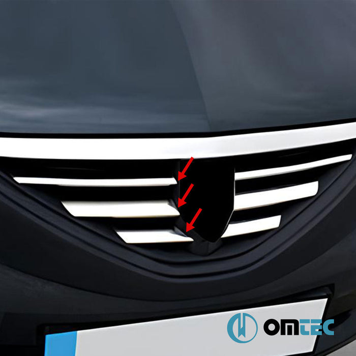 Ön Panjur 6 Prç. P.Çelik (Parlak) - Dacia Logan - SD I - (2005 - 2012)