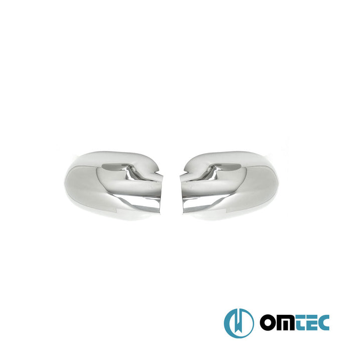 Ayna Kapağı 2 Prç. Paslanmaz Çelik (Parlak) - Dacia Logan - SD I - (2005 - 2012)