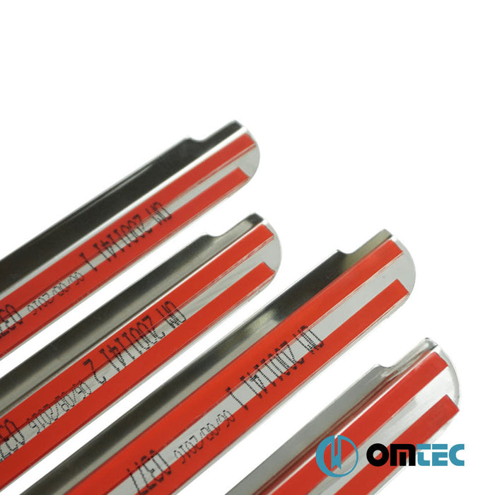 Cam Çıtası 4 Prç. Paslanmaz Çelik (Parlak) - Dacia Logan - SD I - (2005 - 2012)