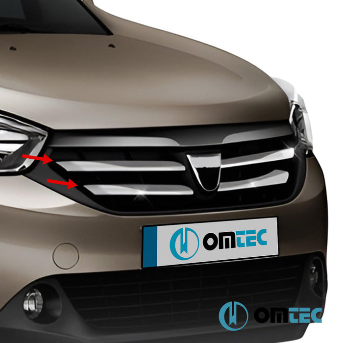 Ön Panjur 4 Prç. P.Çelik (Parlak) - Dacia Lodgy - MPV M0 - (2012 - )