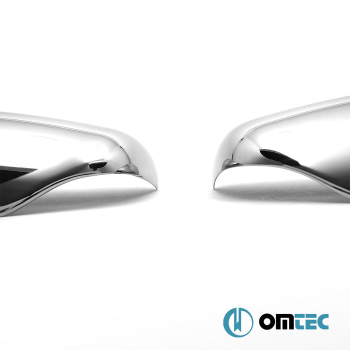 Ayna Kapağı 2 Prç. Paslanmaz Çelik (Parlak) - Dacia Duster - SUV HS PRE - FL - (2010 - 2013)