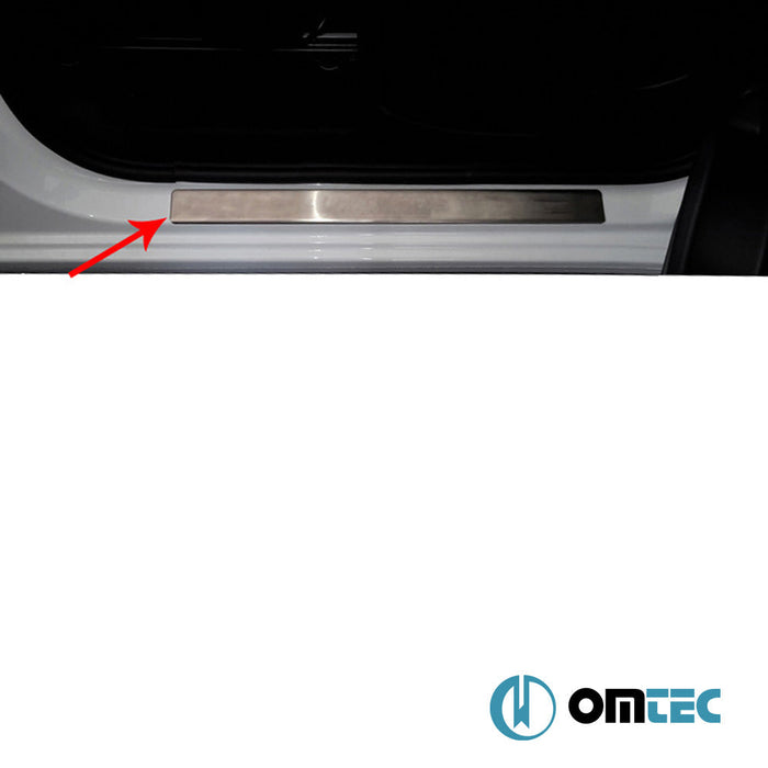 Line Kapı Eşiği 4 Prç. Paslanmaz Çelik (Parlak) - Dacia Duster - SUV HS - (2010 - 2018)