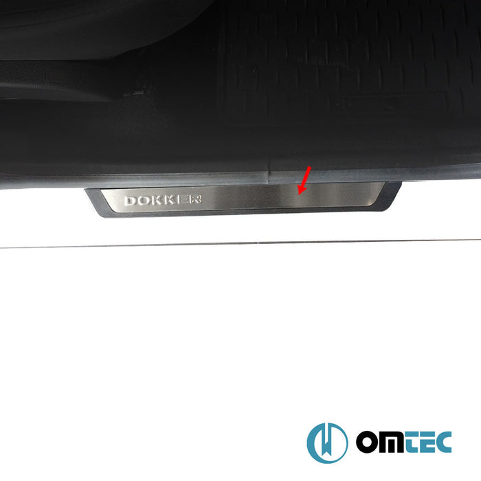 Flexill Line Kapı Eşiği 4 Prç. - Dacia Dokker - MVN M0 - (2012 - 2021)