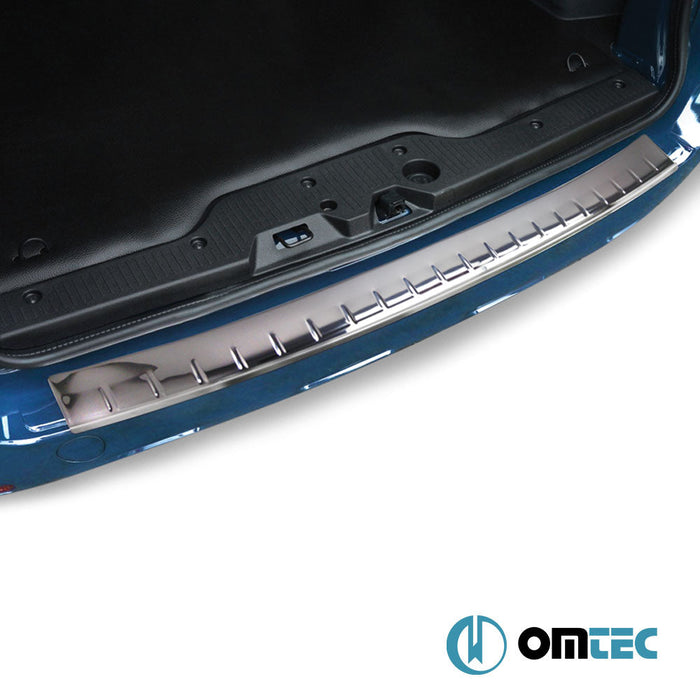 Arka Tampon Eşiği Paslanmaz Çelik (Parlak) - Renault Express - LAV I - (2021 - )