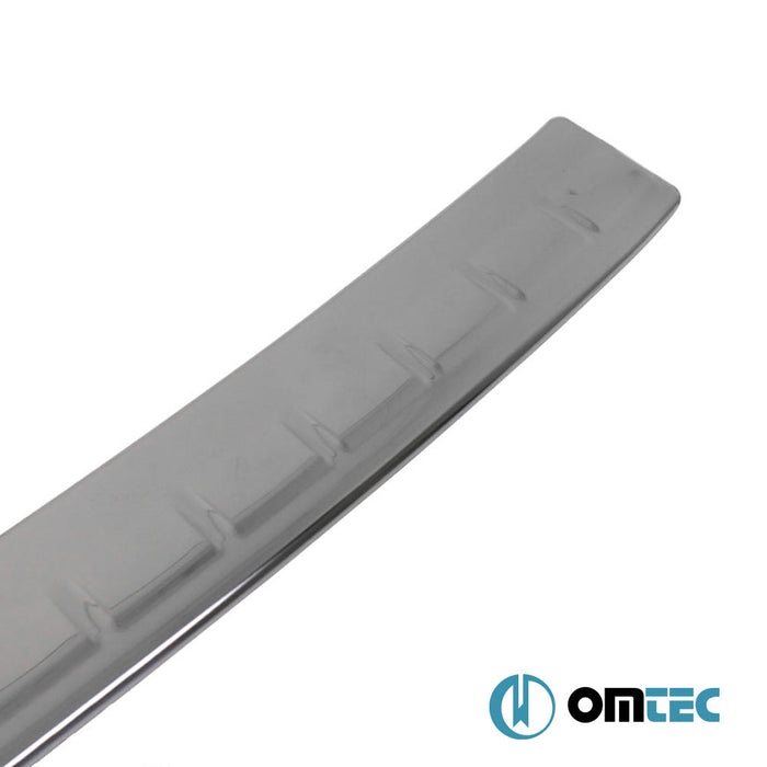 Arka Tampon Eşiği Paslanmaz Çelik (Siyah) - Renault Express - LAV I - (2021 - )