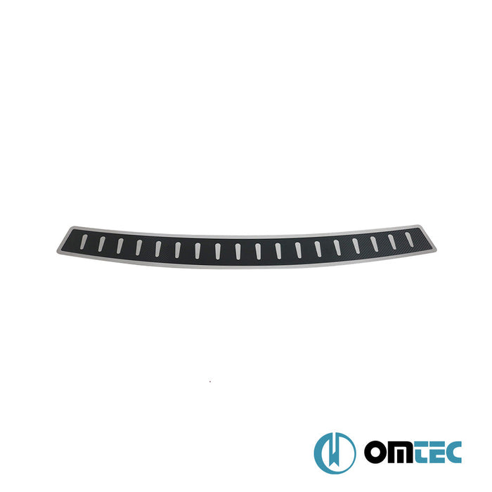 Karbon Folyolu Arka Tampon Eşiği Paslanmaz Çelik - Dacia Logan Mcv - SW KS - (2013 - 2020)