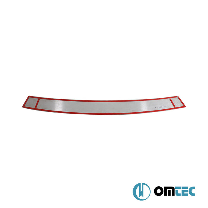 Karbon Folyolu Arka Tampon Eşiği Paslanmaz Çelik - Dacia Logan Mcv - SW KS - (2013 - 2020)