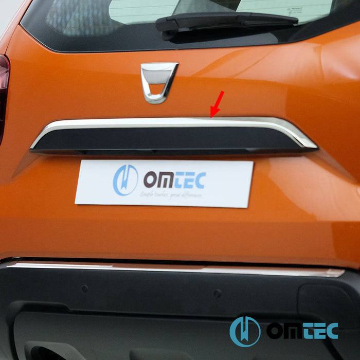 Bagaj Çıtası Paslanmaz Çelik (Taşlı) - Dacia Duster - SUV HM - (2018 - 2024)