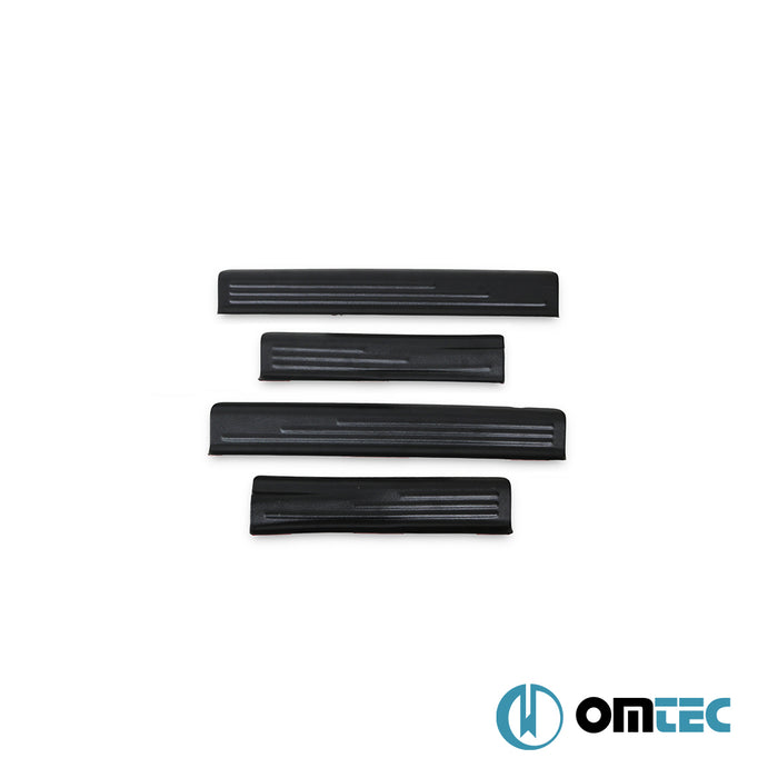 Kapı Eşiği 4 Prç. (ABS - Siyah) - Dacia Duster - SUV HM - (2018 - 2024)