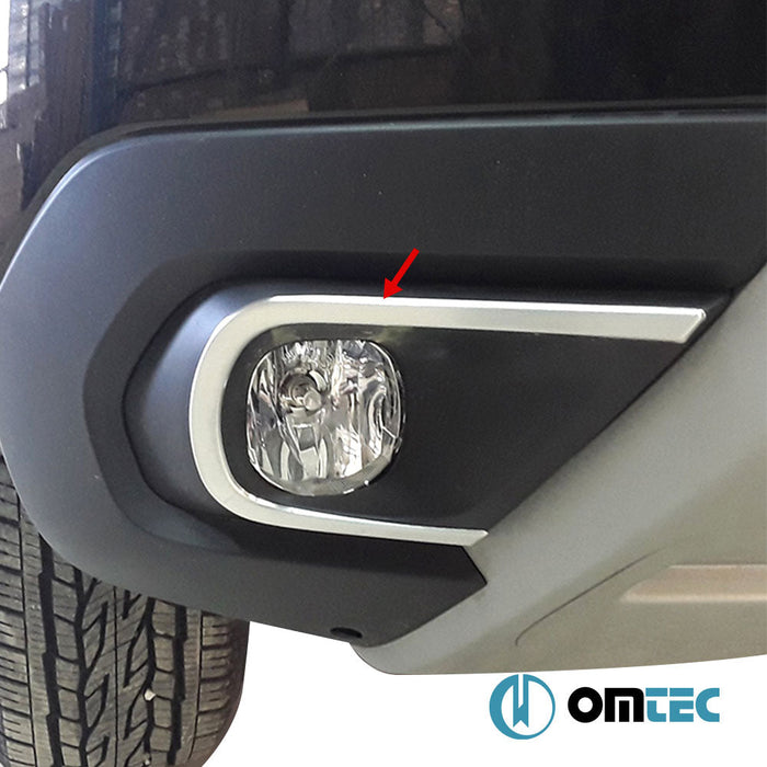 Sis Far Çıtaları 2 Prç. P.Çelik (Parlak) - Dacia Duster - SUV HM - (2018 - 2024)