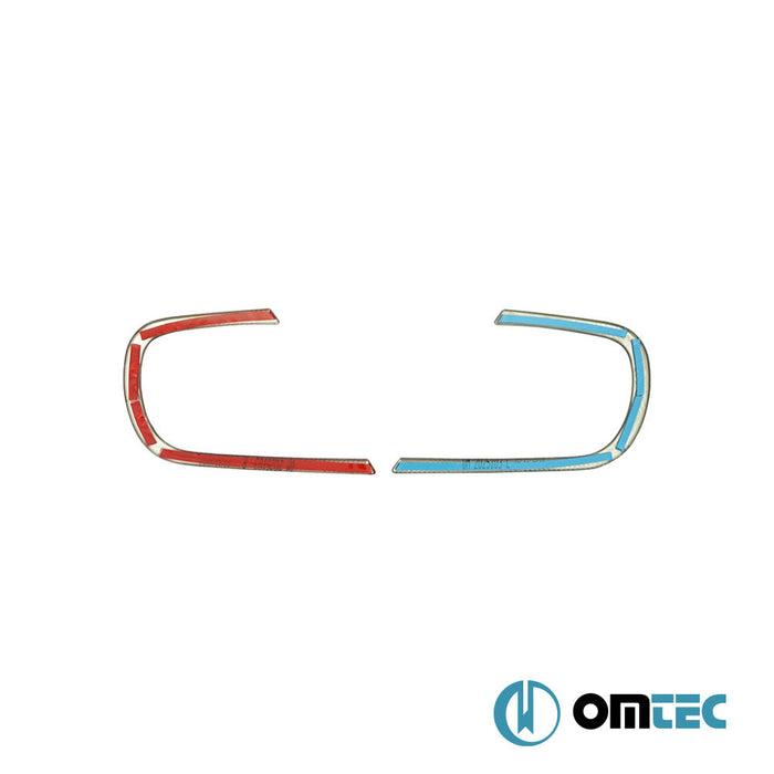 Sis Far Çıtaları 2 Prç. P.Çelik (Parlak) - Dacia Duster - SUV HM - (2018 - 2024)