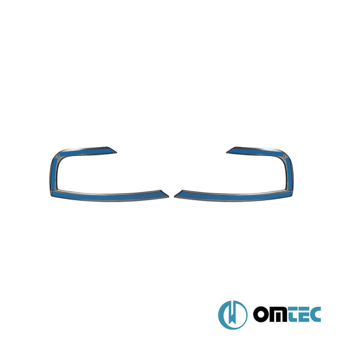 Reflektör Çıtası 2 Prç. Paslanmaz (Parlak) - Dacia Duster - SUV HM - (2018 - 2024)