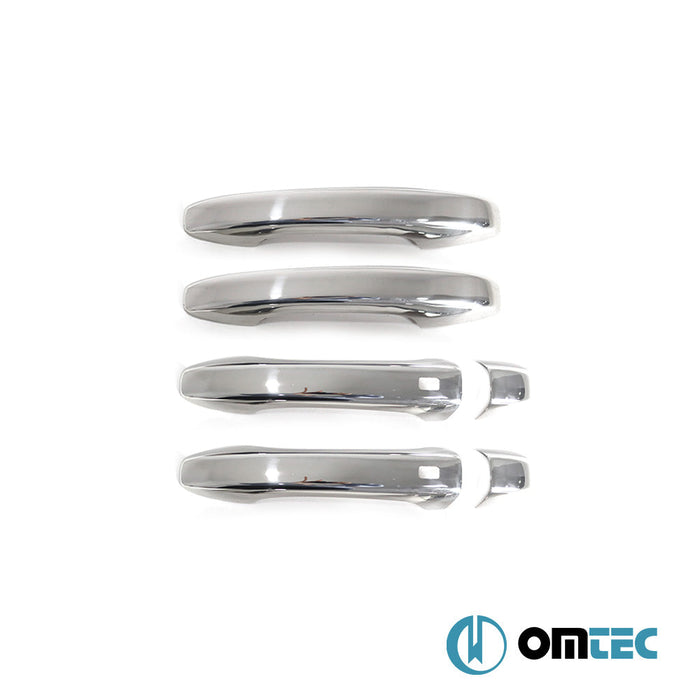 Kapı Kolu 4 Kapı 6 Prç. (S2) Paslanmaz Çelik (Parlak) - Dacia Sandero - HB 5D DJF - (2020 - )