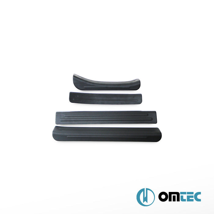 Kapı Eşiği 4 Prç. (ABS - Siyah) - Dacia Sandero - HB 5D DJF - (2020 - )