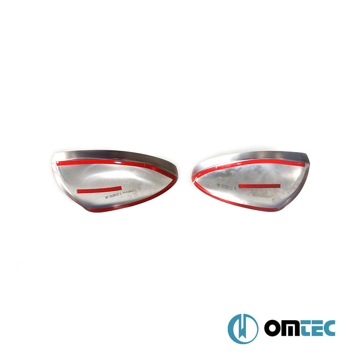 Ayna Kapağı 2 Prç. Paslanmaz Çelik - Renault Taliant - SD I - (2021 - )