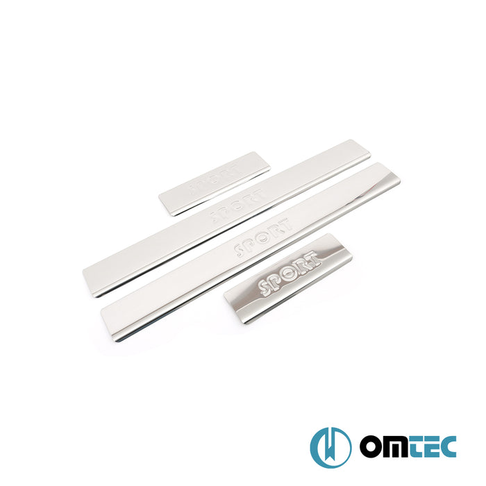 Line Kapı Eşiği 4 Prç. Paslanmaz Çelik - Daihatsu Terios - SUV J100 - (1997 - 2005)