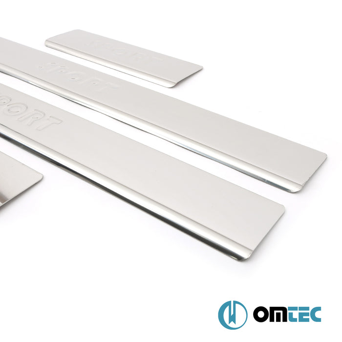 Line Kapı Eşiği 4 Prç. Paslanmaz Çelik - Daihatsu Terios - SUV J100 - (1997 - 2005)