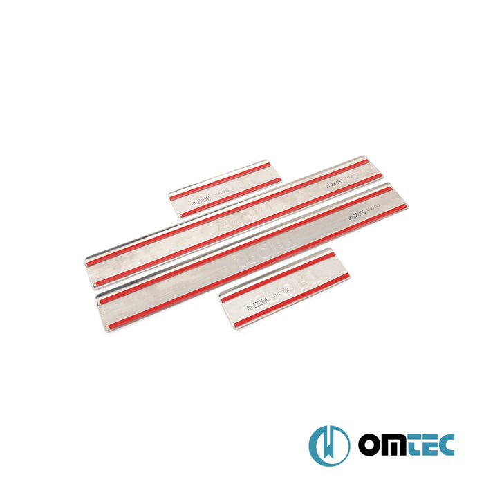 Line Kapı Eşiği 4 Prç. Paslanmaz Çelik - Daihatsu Terios - SUV J100 - (1997 - 2005)