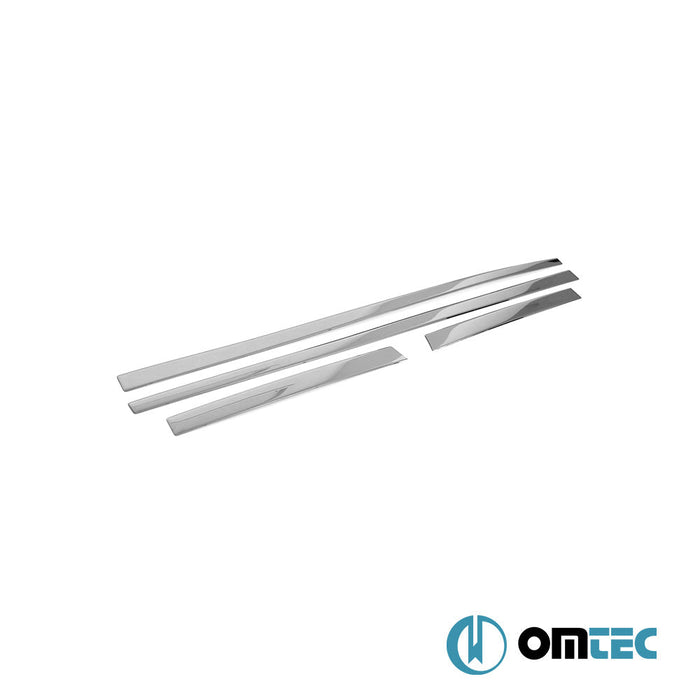 Yan Kapı Çıtası 4 Prç. Paslanmaz Çelik (Parlak) - Dodge Nitro - SUV KA - (2007 - 2012)