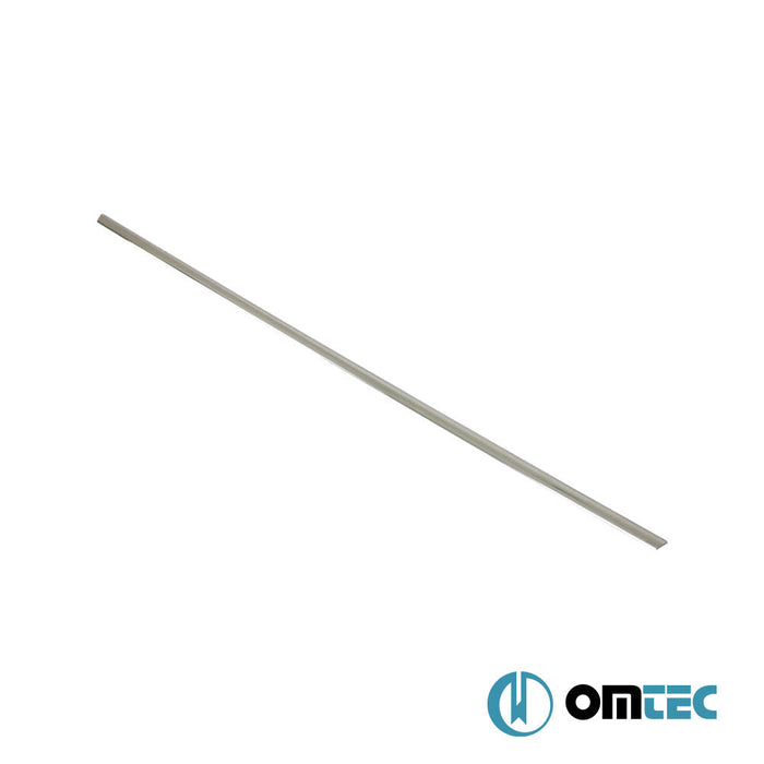 Bagaj Çıtası (Plaka Üstü) Paslanmaz Çelik (Parlak) - Fiat Punto Evo - HB 5D 199 FL - (2009 - 2018)