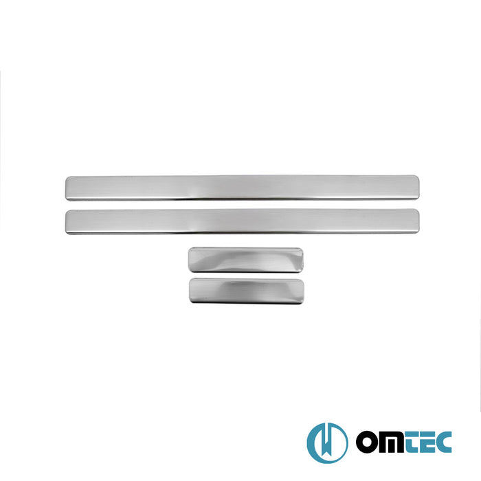 Line Kapı Eşiği 4 Prç. Paslanmaz Çelik (Parlak) - Fiat Grande Punto - HB 5D 199 - (2005 - 2009)