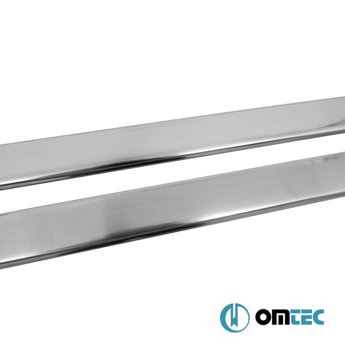 Line Kapı Eşiği 4 Prç. Paslanmaz Çelik (Parlak) - Fiat Grande Punto - HB 5D 199 - (2005 - 2009)