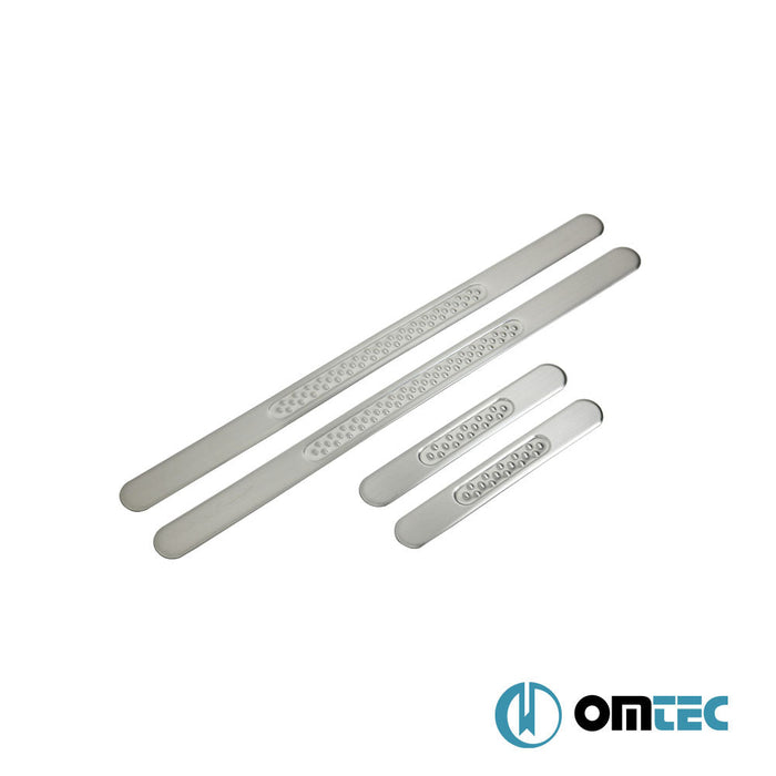 Pointsill Kapı Eşiği 4 Prç. Paslanmaz Çelik (Parlak) - Fiat Linea - SD 323 PRE - FL - (2007 - 2012)