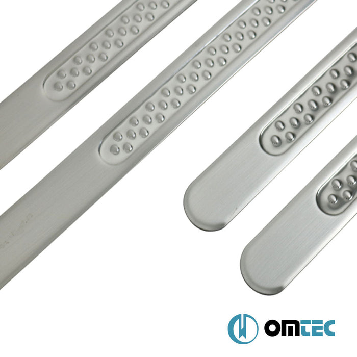 Pointsill Kapı Eşiği 4 Prç. Paslanmaz Çelik (Parlak) - Fiat Linea - SD 323 PRE - FL - (2007 - 2012)