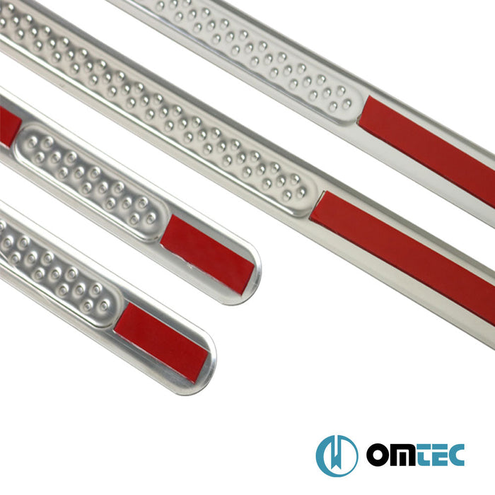 Pointsill Kapı Eşiği 4 Prç. Paslanmaz Çelik (Parlak) - Fiat Linea - SD 323 PRE - FL - (2007 - 2012)