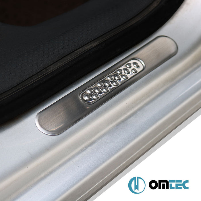 Pointsill Kapı Eşiği 4 Prç. Paslanmaz Çelik (Parlak) - Seat Cordoba - SD 6L - (2002 - 2009)