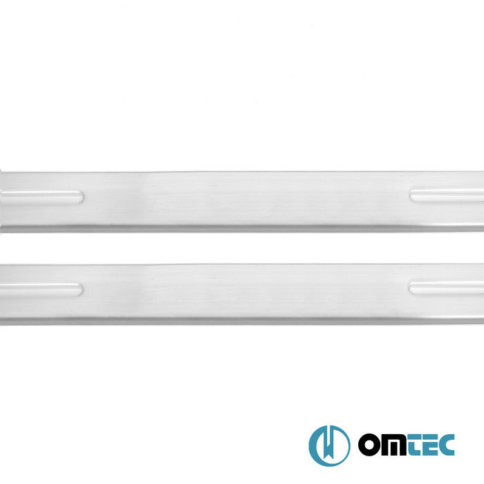 Line Kapı Eşiği 2 Prç. Paslanmaz Çelik (Parlak) - Fiat Grande Punto - HB 5D 199 - (2005 - 2009)