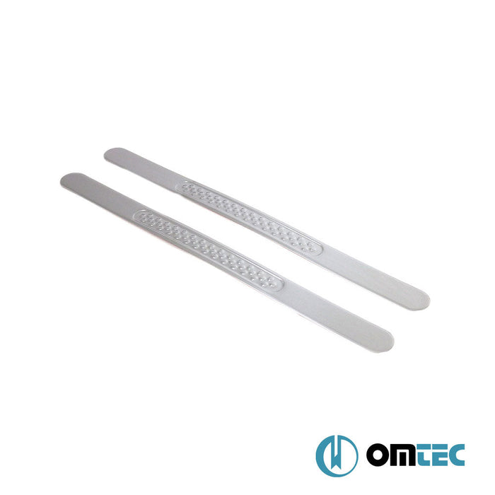 Pointsill Kapı Eşiği 2 Prç. Paslanmaz Çelik (Parlak) - Fiat Albea - SD I - (2002 - 2012)