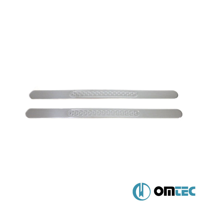 Pointsill Kapı Eşiği 2 Prç. Paslanmaz Çelik (Parlak) - Fiat Punto Evo - HB 5D 199 FL - (2009 - 2018)