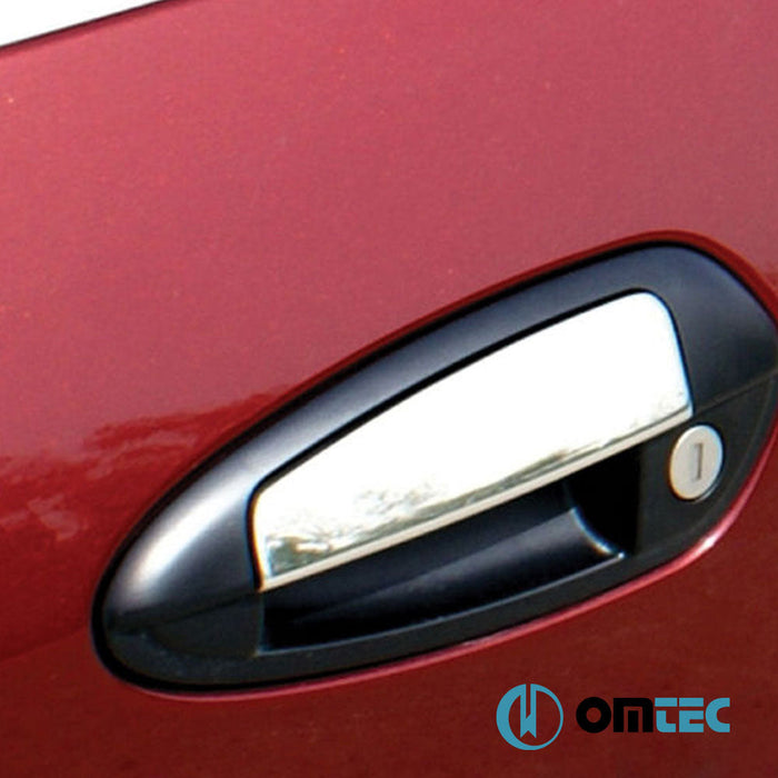 Kapı Kolu 4 Kapı 4 Prç. Paslanmaz Çelik (Parlak) - Fiat Punto Evo - HB 5D 199 FL - (2009 - 2018)