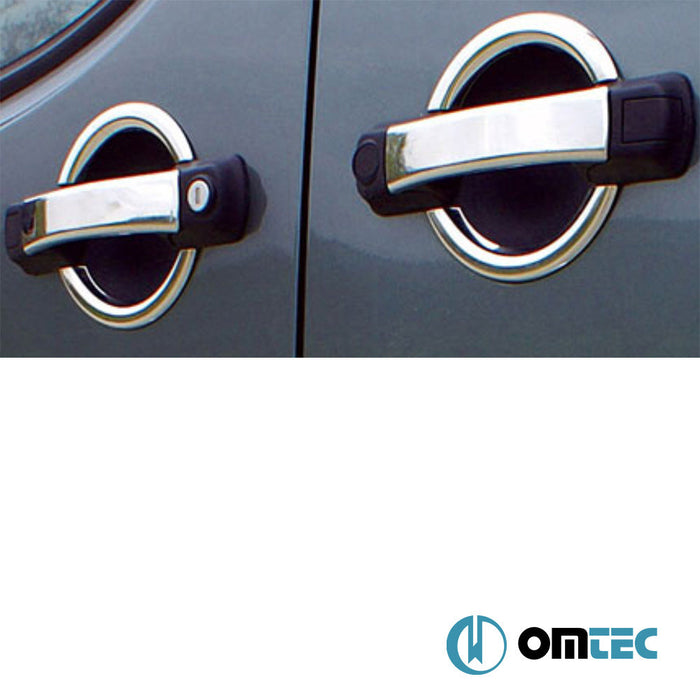 Kapı Kolu 5 Kapı 15 Prç. Paslanmaz Çelik (Parlak) - Fiat Doblo - MVN 223 - (2000 - 2010)