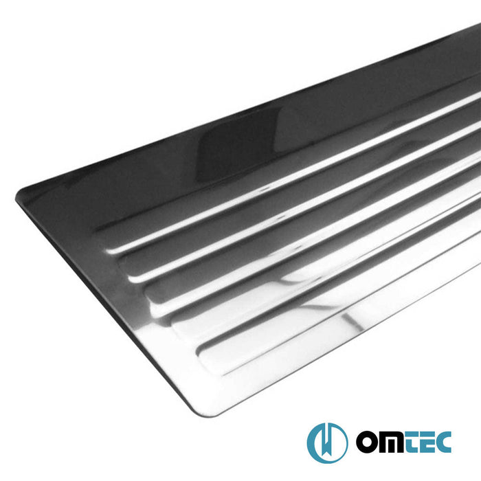 Arka Tampon Eşiği Paslanmaz Çelik (Parlak) - Fiat Doblo - MVN 223 - (2000 - 2010)