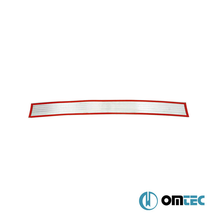 Arka Tampon Eşiği Paslanmaz Çelik (Taşlı) - Fiat Doblo - MVN 223 - (2000 - 2010)