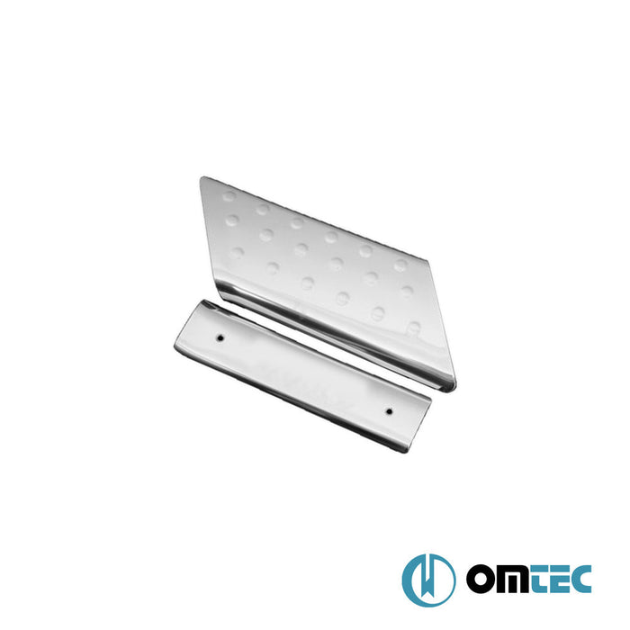 Line İç Kapı Eşiği 4 Prç. Paslanmaz Çelik (Parlak) - Fiat Doblo - MVN 223 - (2000 - 2010)